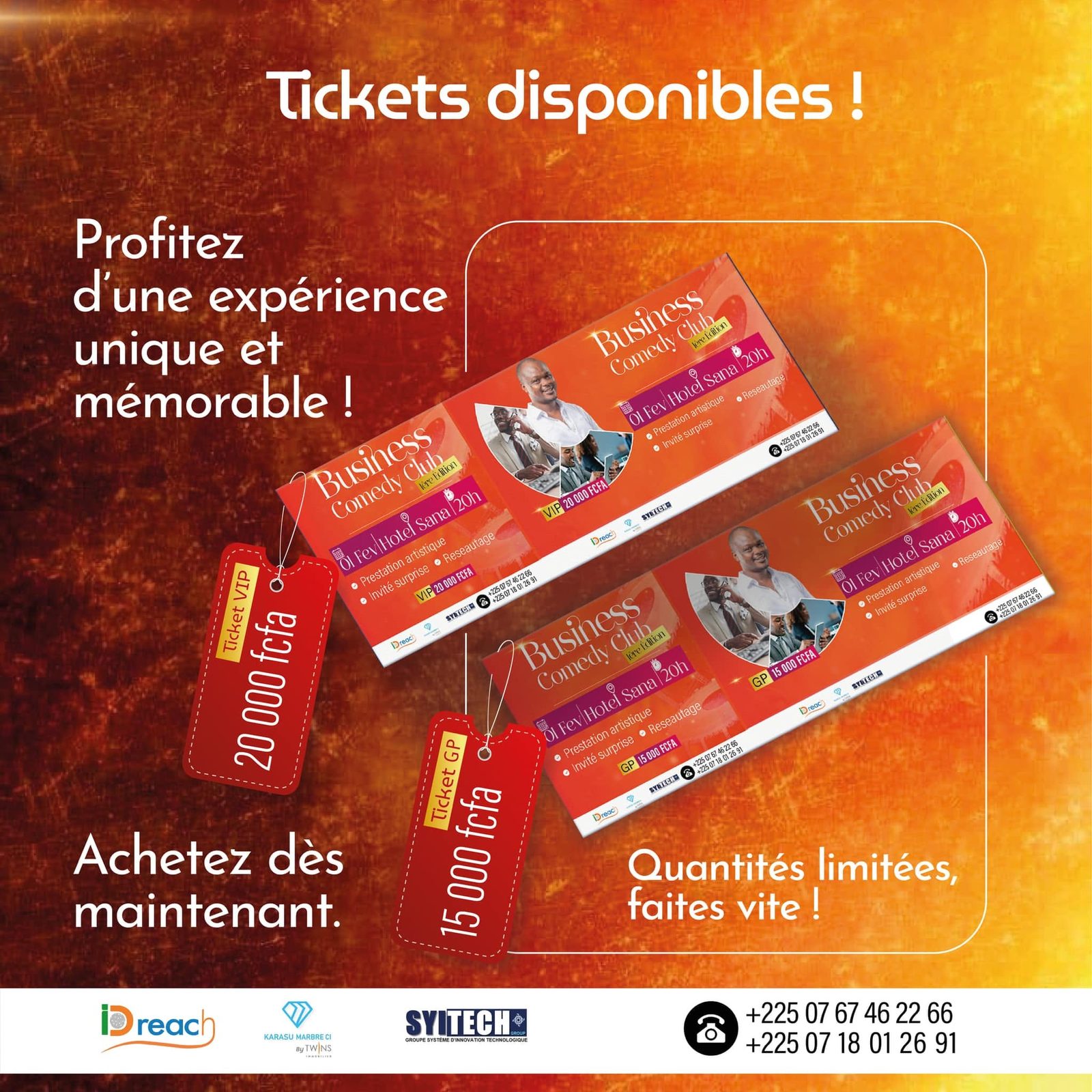 AFFICHE D'EVENEMENT