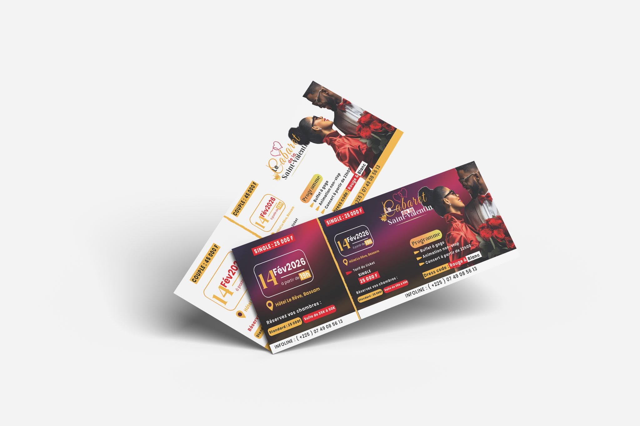TICKET D'EVENEMENT