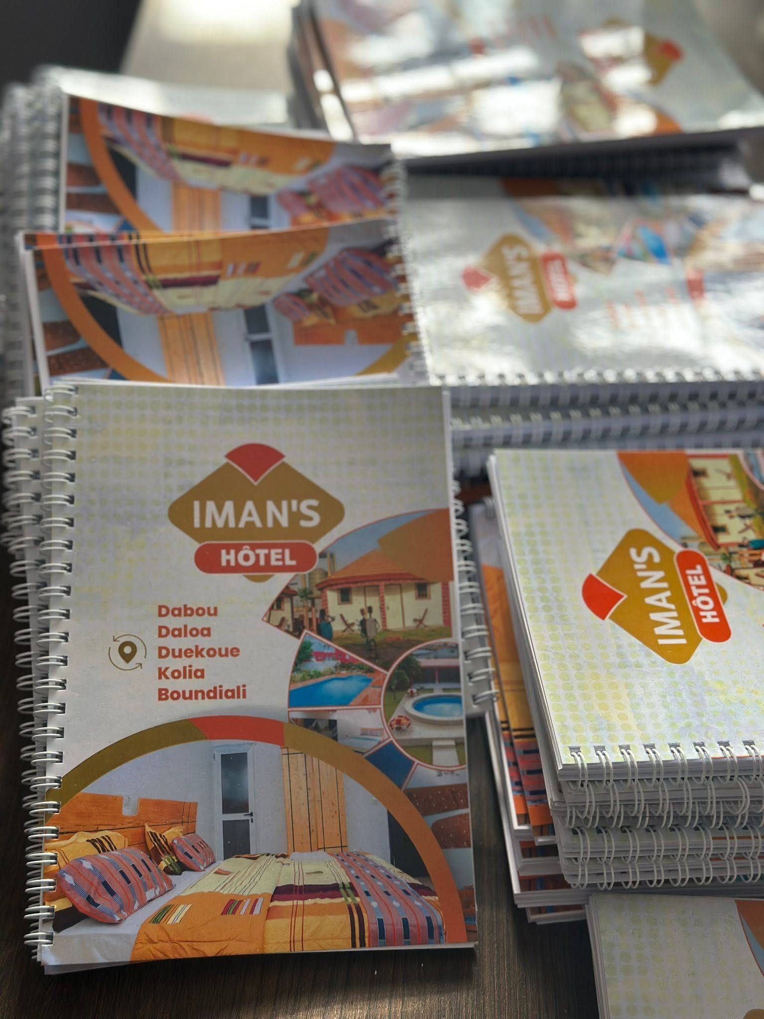 BLOC NOTE DE IMAN'S HOTEL