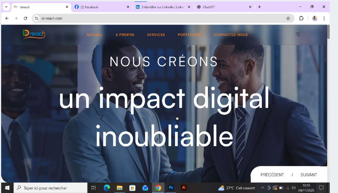 SITE WEB DE ID REACH