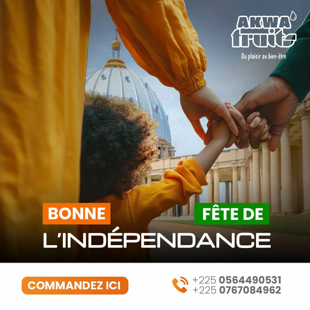 AFFICHE DE L'INDEPENDANCE AKWFRUI